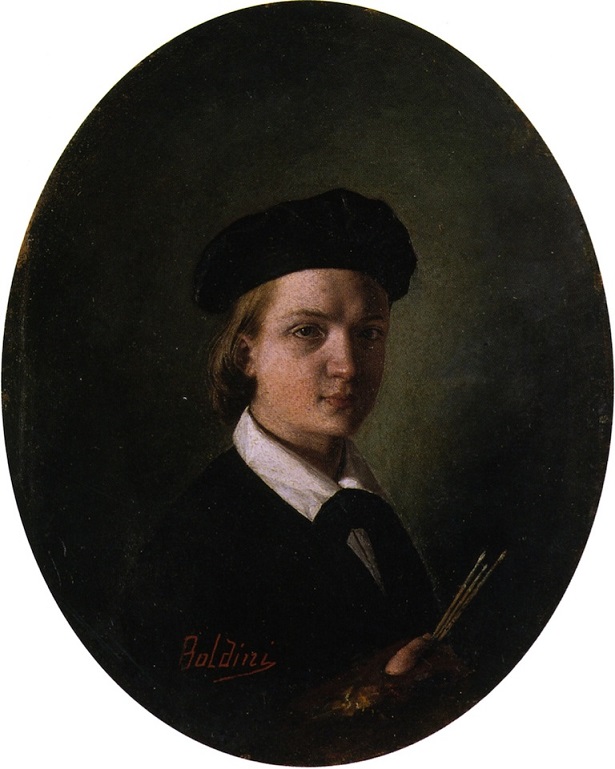 Giovanni Boldini, Autoritratto giovanile
