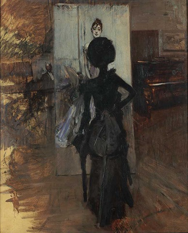 Boldini, la rappresentazione del suo studio durante la Belle epoque